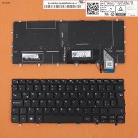 Клавіатура Dell XPS 13 9370 LA (чорна, з підсвіткою, Original)
