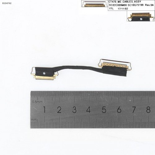 Шлейф M.2 SSD для ноутбука Lenovo ThinkPad A475 A485 T470 T480, (CT470, DC02C009M00, SC10G75199, DC02C009M10, 00UR496)