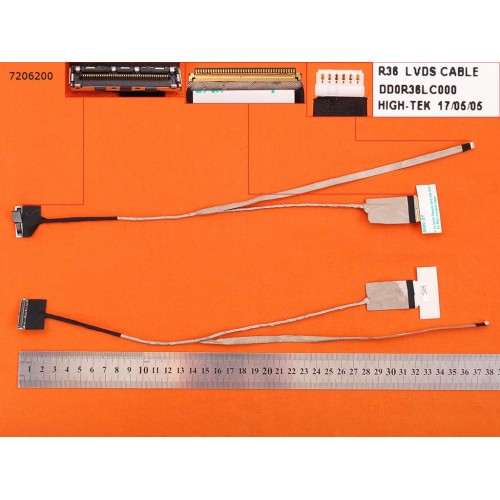 Шлейф матриці для HP Pavilion G6-2000 series, (DD0R36LC000, DD0R36LC020, 681817-001, R36, Аналог)