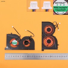 Вентилятор кулер для MSI GS63VR GS73VR, (Red Blades, красные лопасти, для GPU, Аналог)