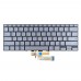 Клавиатура для ноутбука Asus ZenBook Flip UM462DA UX462DA UX462FA series, RU/UA, с подсветкой