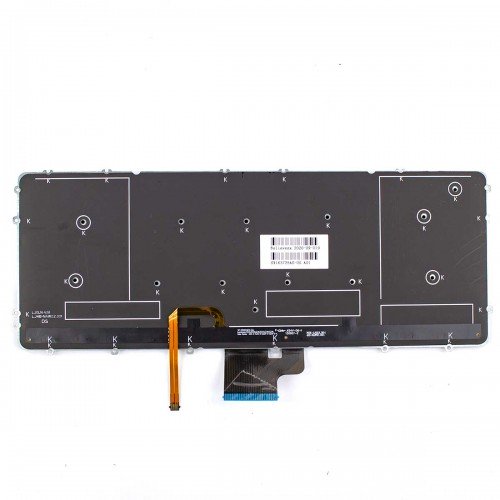 Клавіатура для Dell Precision M3800 XPS 15 9530 Series, (US, чорна, з підсвіткою)