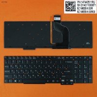 Клавиатура для Sony Vaio SVT15 series, RU, (черная, с подсветкой)