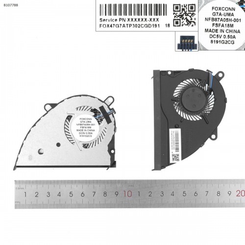 Вентилятор для ноутбука HP Pavilion 14-CE series, (UMA graphics)