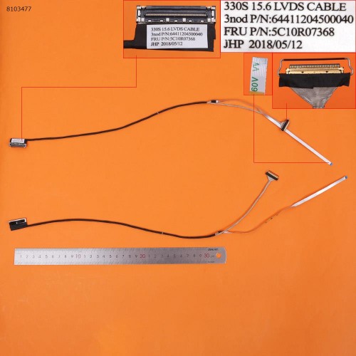 Шлейф матриці для ноутбука Lenovo IdeaPad 330S-15IKB 330S-15AST 330S-15ARR, (eDP 30pin, Original)