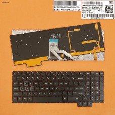 Клавіатура для HP Omen 15-CE 15T-CE series, US, (чорна, кольорова підсвітка, Original)
