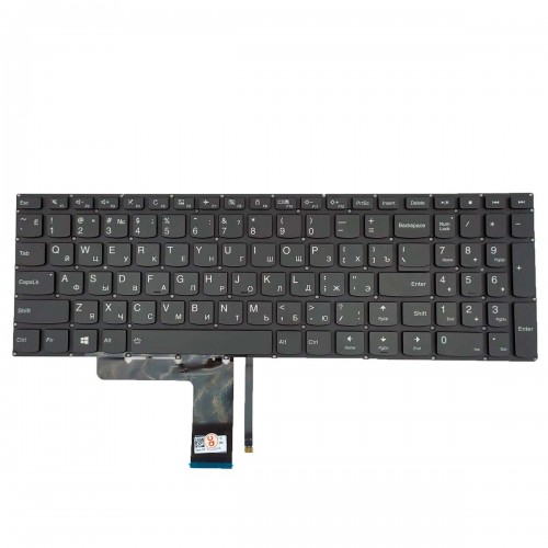 Клавиатура для ноутбука Lenovo IdeaPad V110-15 310-15 V310-15 510-15 V510-15 series, RU, (черная, с подсветкой, Original)