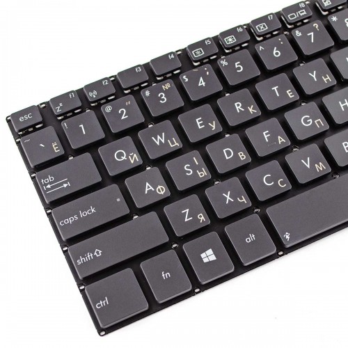 Клавіатура для Asus Pro PU500, PU500CA PU551 PU551JA PU551LA, RU/UA, (чорна, Original)