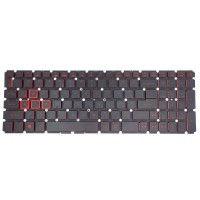 Клавіатура для Acer Nitro 5 AN515-31 AN515-41 AN515-42 AN515-51 AN515-52, RU/UA, Black/Red, Original