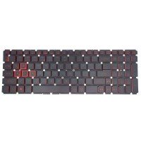 Клавіатура для Acer Nitro 5 AN515-31 AN515-41 AN515-42 AN515-51 AN515-52, RU/UA, Black/Red, Original