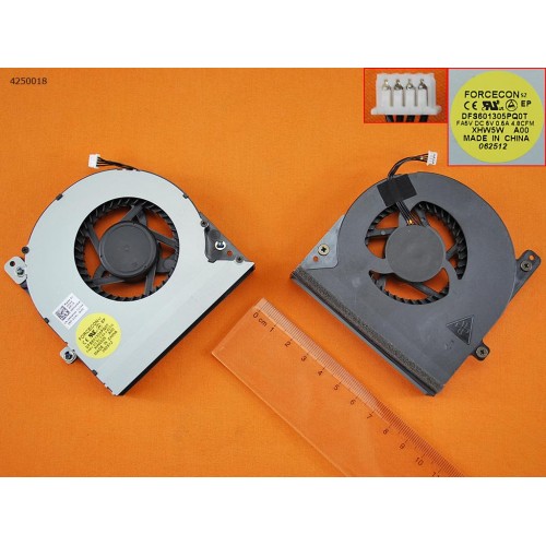 Вентилятор для Dell Alienware M18X R1 R2 R3, (DFS601305PQ0T FA5V XHW5W 0XHW5W)