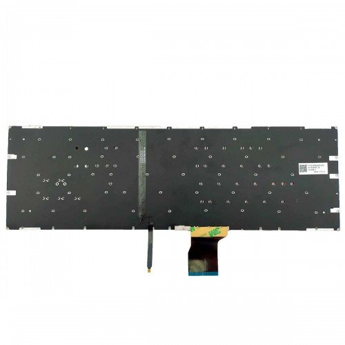 Клавіатура для Asus GL502VM GL502VS GL502VT GL502VY GL702VS GL702V, US, (чорна, червона підсвітка, червоний шрифт)