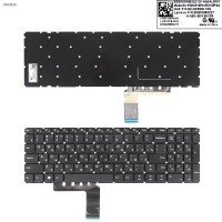 Клавіатура для Lenovo IdeaPad 310-15ISK 510-15ISK 510-15IKB, RU, (чорна, Original)