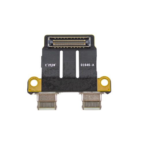 Шлейф/Разъем питания Type-C для Apple MacBook Pro Retina A1989 A1990 A2159 A2289 A2251 A2338 A2141 (2016-2020)