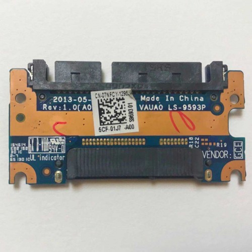 Перехідник плата Sata HDD/SSD для ноутбука Dell Latitude E7440, 07NFCY, LS-9593P