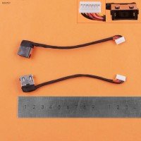 Роз'єм гніздо живлення для Lenovo ThinkPad L440, (04X4830, Square Yellow+pin з проводом/кабелем)