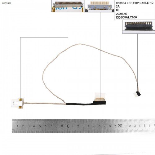 Шлейф матрицы для ноутбука Asus Chromebook C300 C300MA C300SA C300M, (DD0C8ALC000, 14005-01450400, 14005-01450500, 14006-00190000, 14006-00190100)