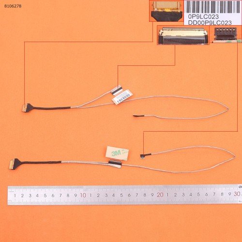 Шлейф матрицы для ноутбука HP Stream 14-ax 14-cb 14-ds series, (DD00P9LC023, 905561-001, Original)