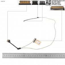 Шлейф матриці для HP 15-CC series, (DDG74ALC621, 40pin, With Touch, Original)
