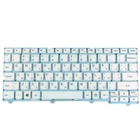 Клавіатура для Lenovo Ideapad 100S-11Iby, RU/UA, біла