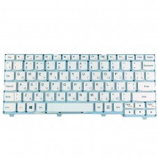 Клавіатура для Lenovo Ideapad 100S-11Iby, RU/UA, біла
