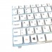 Клавиатура для ноутбука Lenovo Ideapad 100S-11Iby, RU/UA, белая