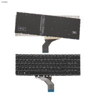 Клавиатура для HP Pavilion 15-DA 15-DB 15-DX 15-DR 15-DW 15-CX 15-CS, 250 255 G7, US, (черная, с подсветкой, Original)