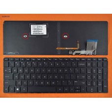 Клавиатура для HP ENVY TouchSmart M6-K, US, (черная, с подсветкой, Original)