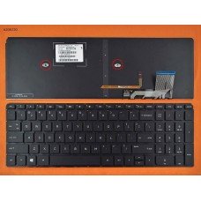 Клавіатура для HP ENVY TouchSmart M6-K, US, (чорна, з підсвіткою, Original)