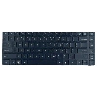 Клавіатура для HP ProBook 4330S 4331S 4430S 4431S 4435S 4436S, US, (чорна, чорна рамка)