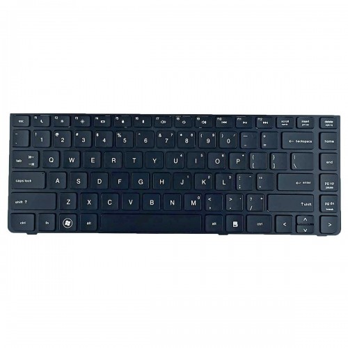 Клавиатура для ноутбука HP ProBook 4330S 4331S 4430S 4431S 4435S 4436S, US, (черная, черная рамка)