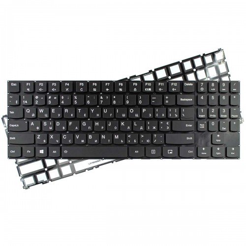 Клавіатура для ноутбука Lenovo Legion Y520-15IKB Y520-15IKBN Y520-15IKBA Y520-15IKBM, RU, Black, Backlit