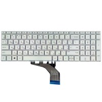 Клавіатура для HP Pavilion 15-DA 15-DB 15-DX 15-DR 15-DW 15-CX 15-CS, 250 255 G7, RU, (бело-сіра, з підсвіткою, Original)