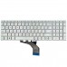 Клавиатура для ноутбука HP Pavilion 15-DA 15-DB 15-DX 15-DR 15-DW 15-CX 15-CS, 250 255 G7, RU, (бело-серая, с подсветкой, Original)