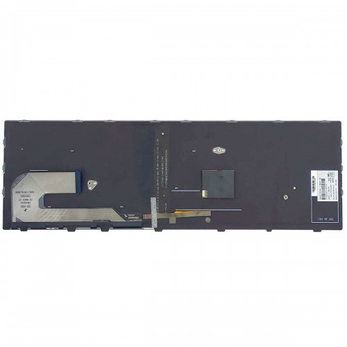 Клавиатура для ноутбука HP Elitebook 850 G5 G6 755 G5, ZBook 15u G5 G6, US/RU/UA, (черная, серая рамка, подсветка, трекпоинт) Клавиатура для ноутбука HP Elitebook 850 G5 G6 755 G5, ZBook 15u G5 G6, US/RU/UA, (черная, серая рамка, подсветка, трекпоинт)