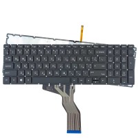 Клавіатура для HP 250 255 G6 15-BS 15-BW 15-CC 15-CD 15-CB, RU/UA, (чорна, з підсвіткою)
