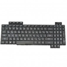 Клавиатура для Asus GL504 GL504GS GL504GM GL504V series, RU/UA, (черная, RGB-подсветка)