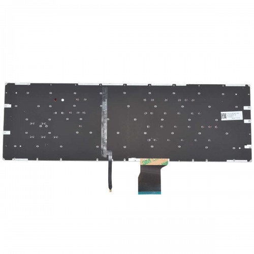 Клавіатура для Asus GL502VM GL502VS GL502VT GL502VY GL702VS GL702V, UA, (чорна, червона підсвітка, червоний шрифт)
