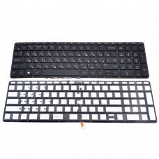 Клавиатура для HP Pavilion 15-P 15Z-P 17-F 17-P, Envy 15-k 17-k m7-k, RU, (черная, с подсветкой, Original)