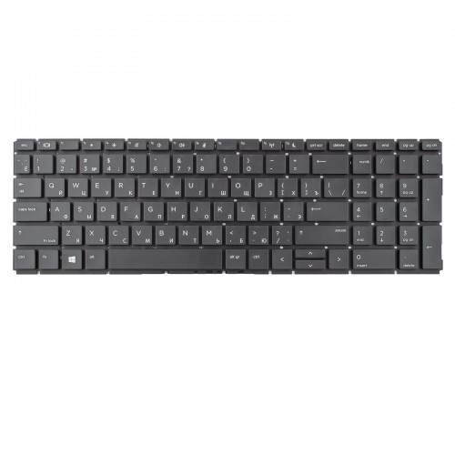 Клавіатура для HP Probook 450 450R 455 G6 G7, RU, (чорна, Original)