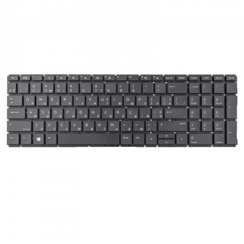Клавіатура для HP Probook 450 450R 455 G6 G7, RU, (чорна, Original)