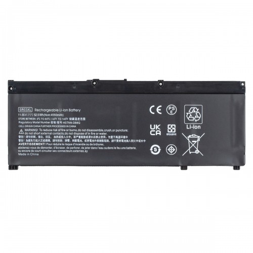 Батарея для ноутбука HP Pavilion/Omen 15-CX 15-ce 15-cb 15-dc 15-cn 15-cp 15m-cp 17-cb, 11.55V 52.5Wh 4550mAh