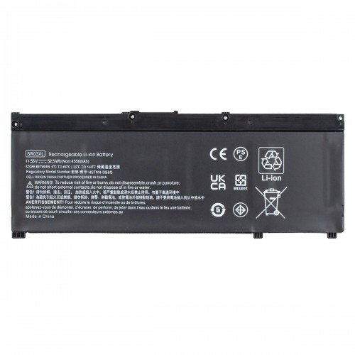 Батарея для ноутбука HP Pavilion/Omen 15-CX 15-ce 15-cb 15-dc 15-cn 15-cp 15m-cp 17-cb, 11.55V 52.5Wh 4550mAh