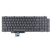 Клавиатура для Dell Latitude 3540 5520 5521 5531 5530 5540 Precision 3560 3561 series, RU/UA, Gray, Backlit