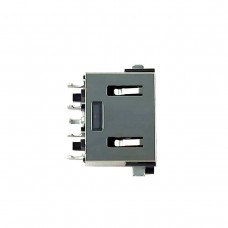 Разъем гнездо питания для Lenovo Y530-15ICH Y730-15ICH L340-15IRH Y540-15IRH 5-15 7-15 series, (Square Yellow+pin)