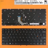 Клавіатура для Lenovo Yoga 910-13IKB, YOGA 5 Pro, US, (SN20L24283, PM4VB-US, PK131222A00, V156020AS1, Original)