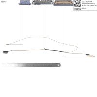Шлейф матрицы для Lenovo IdeaPad 320s-15 320s-15ikb 320s-15ikbr, (DC02002R300, CIUSD, eDP 30Pin)