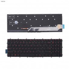 Клавиатура для Dell Inspiron Gaming 15 7566 7567 7588, US, Black/Red, Backlit