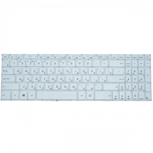 Клавіатура для Asus VivoBook Pro 17 N705 N705FD N705UD N705FN X705 x705ma x705mb x705ua x705uf x705u, RU, біла