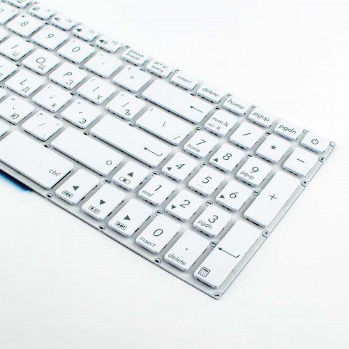 Клавіатура для Asus VivoBook Pro 17 N705 N705FD N705UD N705FN X705 x705ma x705mb x705ua x705uf x705u, RU, біла